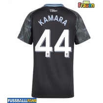 Aston Villa Boubacar Kamara #44 Auswärtstrikot Frauen 2025-26 Kurzarm